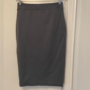 Babaton Charcoal Pencil Skirt